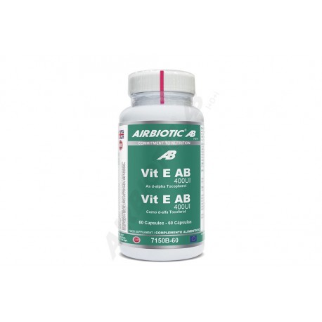 VIT E AB 400 UI 60 Tabletas Airbiotic