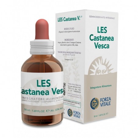 LES CASTANEA VESCA (Castano) · 50 ml · FORZA VITALE