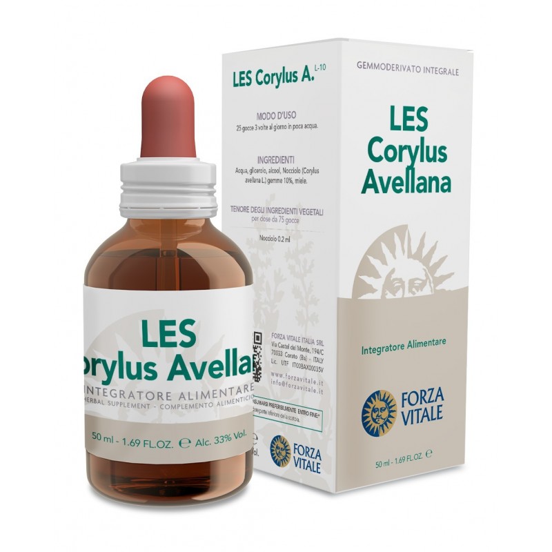 LES CORYLUS AVELLANA (Avellano) · 50 ml · FORZA VITALE