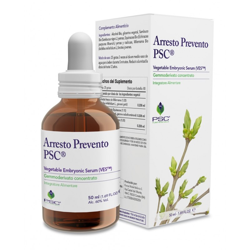 PSC ARRESTO PREVENTO · 50 ml · FORZA VITALE