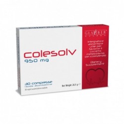 GL COLESOLV 30 comprimidos  FORZA VITALE