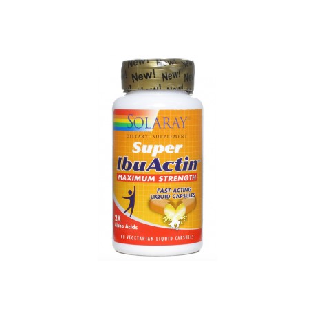 Super IbuActin · Solaray · 60 cápsulas