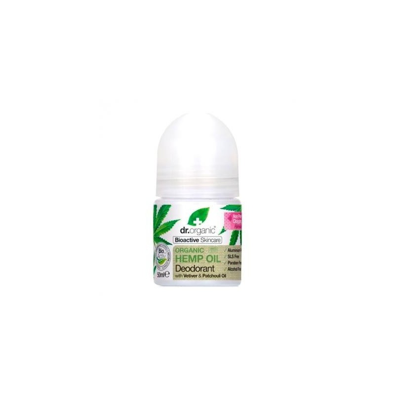 Dr.Organic Desodorante de aceite de canamo 50ml