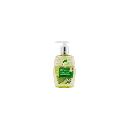Jabon en gel para manos de Aloe Vera Organico · 250 ml · Dr. Organic