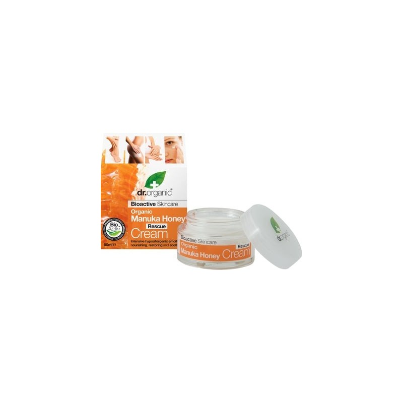 Crema de rescate de miel de Manuka · 50 ml · DR.ORGANIC