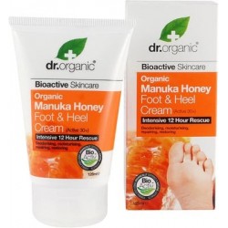 Dr.Organic Crema para piel y talones de miel de Manuka 125 ml