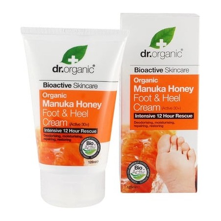 Crema para piel y talones de miel de Manuka · 125 ml · DR.ORGANIC