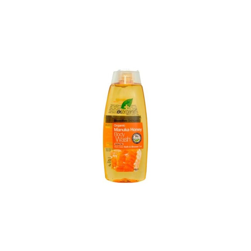Gel de ducha de miel de Manuka · 250 ml · DR.ORGANIC