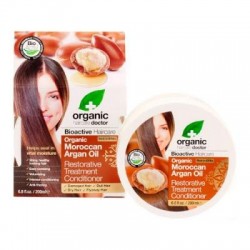DR. ORGANIC - Acondicionador Tratamiento Restaurador de Aceite de Argán -200 ml