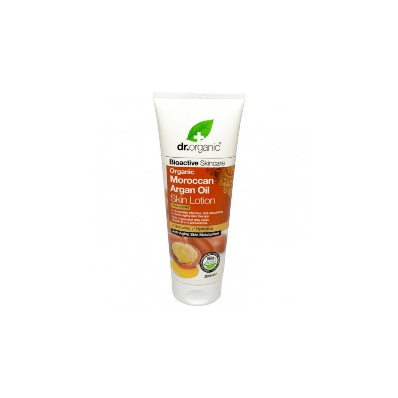 Dr Organic Loción Corporal de Aceite de Argán Marroquí - 200ml