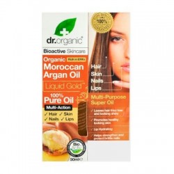 DR. ORGANIC - Aceite Puro de Argan Marroquí 100% Puro (Uñas, Cabello, piel) 50 ml