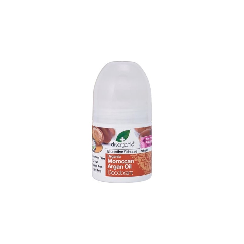 Dr. Organic · Desodorante Argán · 50 ml