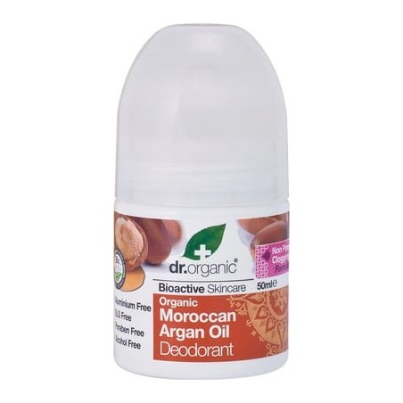 Dr. Organic · Desodorante Argán · 50 ml