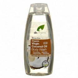 Dr Organic Gel de Baño de Aceite de Coco Virgen - 250ml