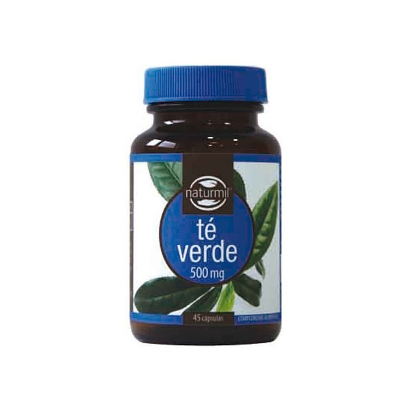 Té Verde 500 mg · 45 cápsulas · Naturmil