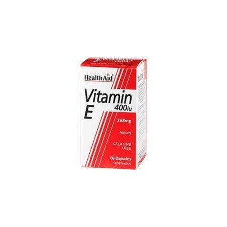 Vitamin E - 268mg · 60 cápsulas · Health Aid