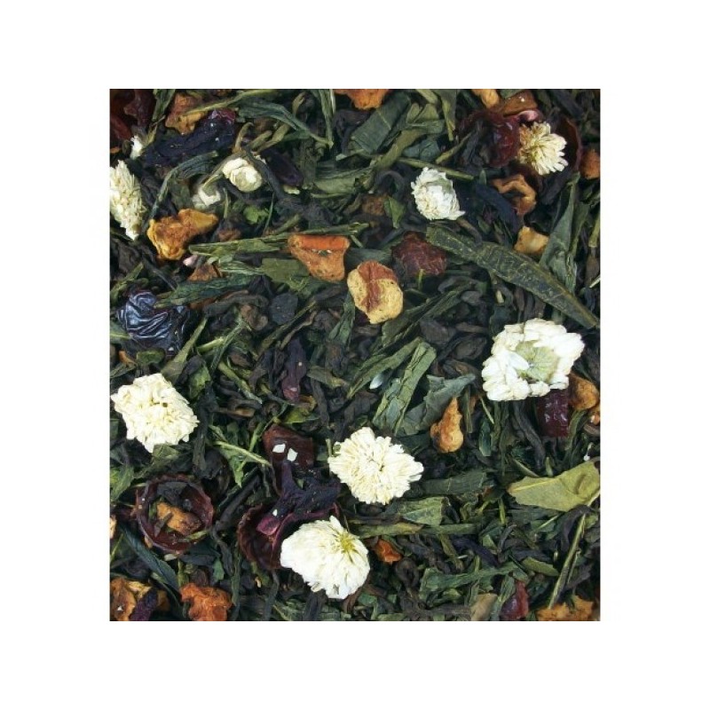 Té rojo siluet