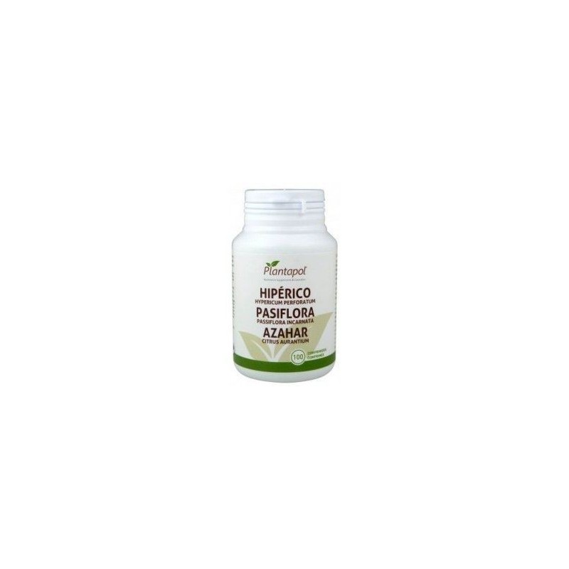 Hipérico -Pasiflora - Azahar - 100 comp - Plantapol
