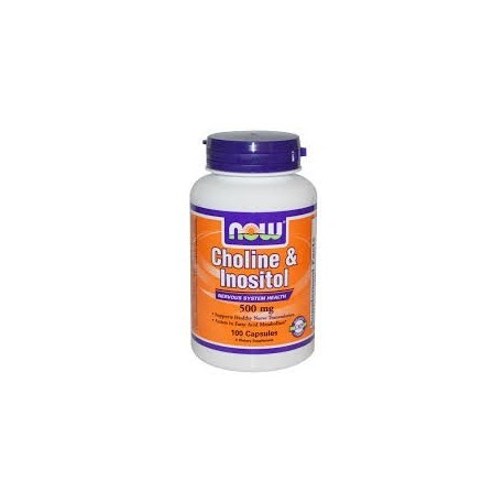 Choline & Inositol - 500 mg - 100 cap - Now Foods