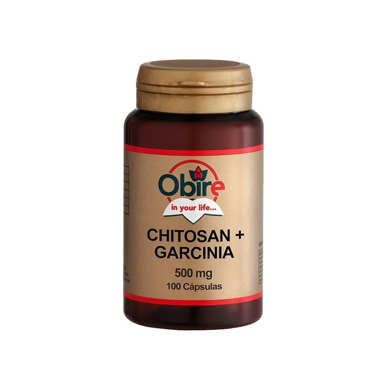 Chitosan + Garcinia · 500 mg · 100 cap · Obire