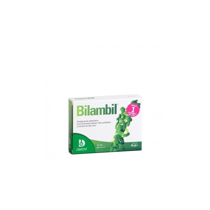 BILAMBIL PROBIOTICO · 30 CAPSULAS · DIETMED