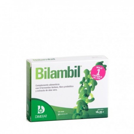 BILAMBIL PROBIOTICO · 30 CAPSULAS · DIETMED