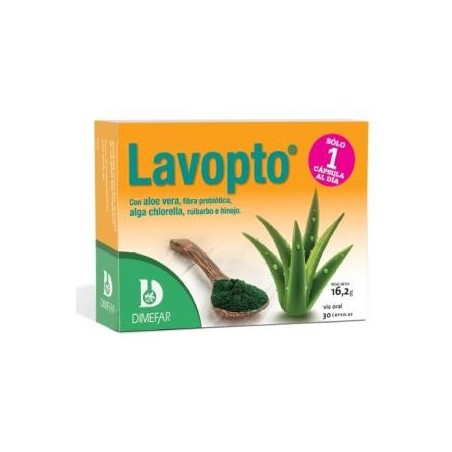 LAVOPTO · 30  CAPSULAS · DIMEFAR