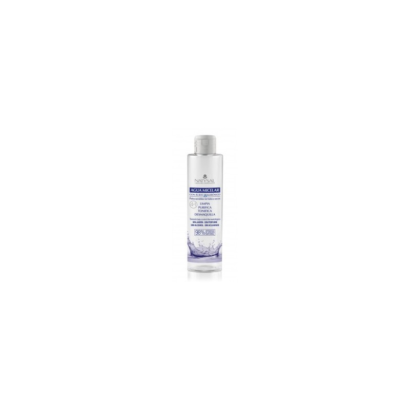 AGUA MICELAR CON ACIDO HIALURONICO - NATYSAL - 250 ML