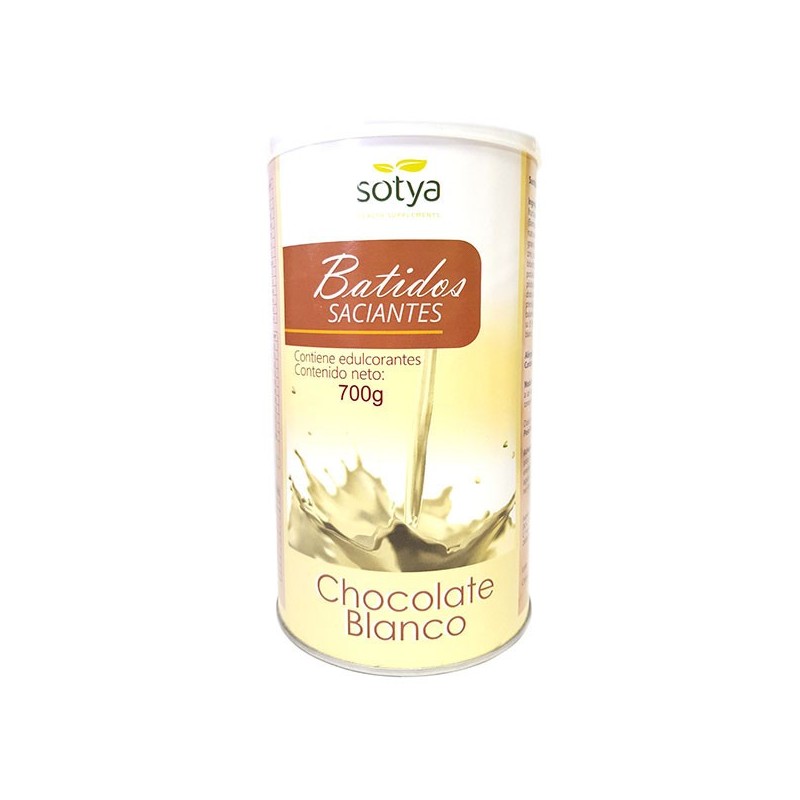 BATIDO SACIANTE · SOTYA · CHOCOLATE BLANCO (700 GR.)