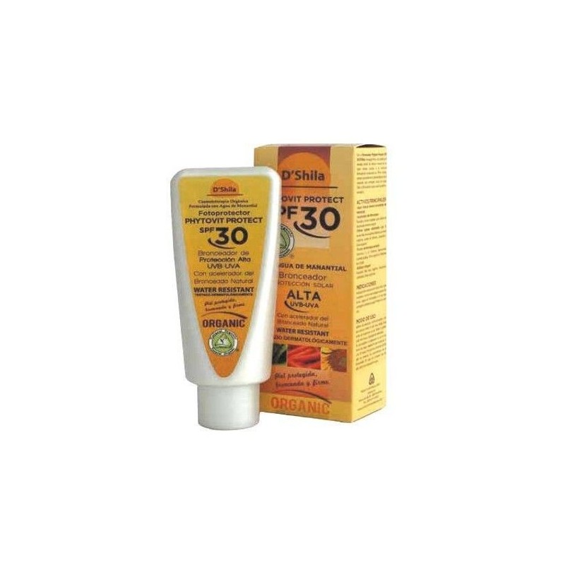 BRONCEADOR PHYTOVYT PROTEVT · SPF 30 · D'SHILA