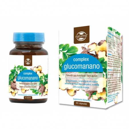 Glucomanano Complex · 60 cápsulas· Naturmil