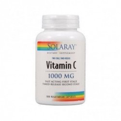 SOLARAY -VITAMINA C 1000MG 100 TABLETAS