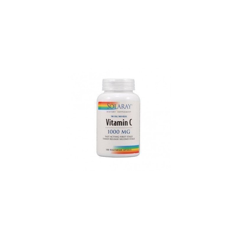 SOLARAY · VITAMINA C 1000MG · 100 TABLETAS