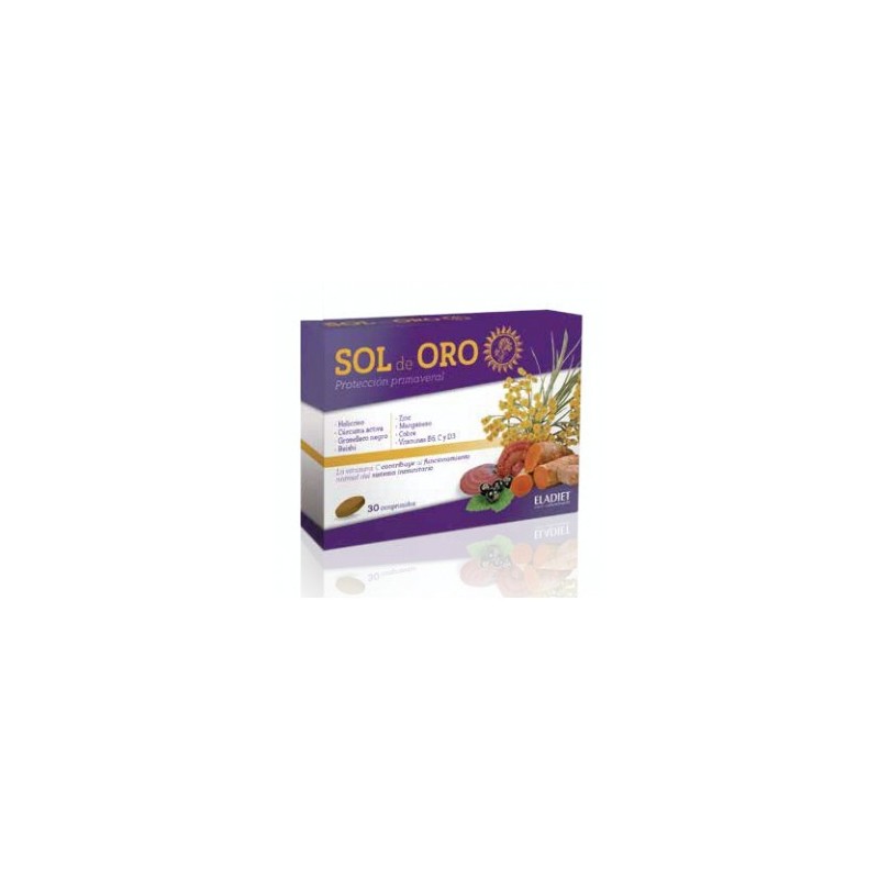 SOL DE ORO FORTE · ELADIET · 30 COMPRIMIDOS