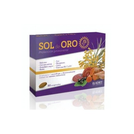 SOL DE ORO FORTE · ELADIET · 30 COMPRIMIDOS