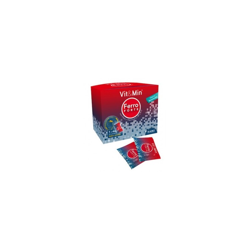 VIT&MIN FERRO FORTE - ELADIET - 20 SOBRES