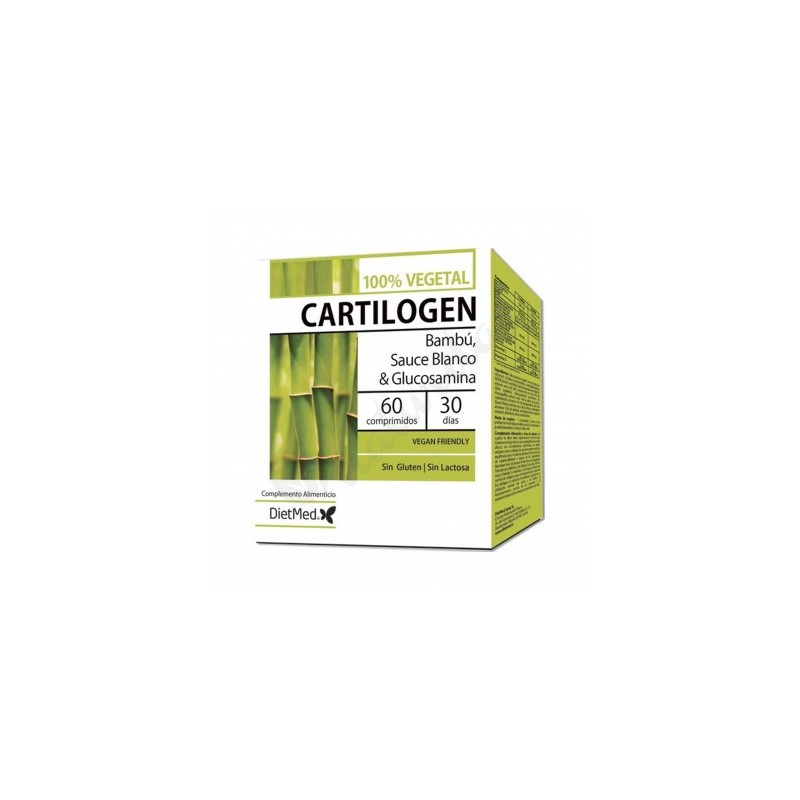 CARTILOGEN 100% VEGETAL  60 COMPRIMIDOS · DIETMED