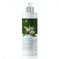 CREMA CORPORAL DE COLAGENO CON ACIDO HIALURONICO · NATYSAL · 300 ML