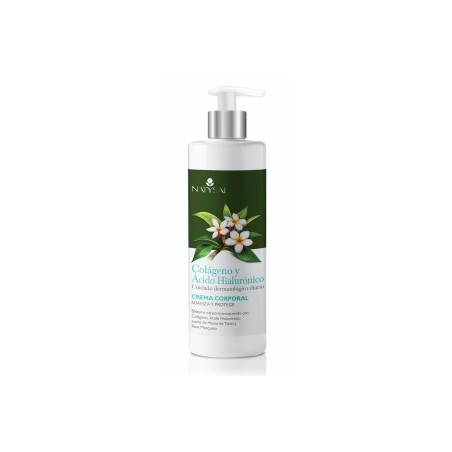 CREMA CORPORAL DE COLAGENO CON ACIDO HIALURONICO · NATYSAL · 300 ML