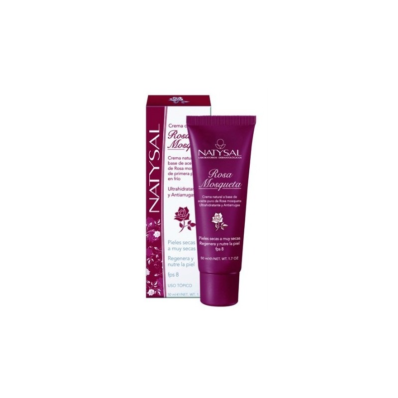 CREMA NATURAL DE ROSA MOSQUETA · NATYSAL · 50ML