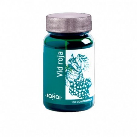 VID ROJA · 100 COMPRIMIDOS 500MG · SAKAI