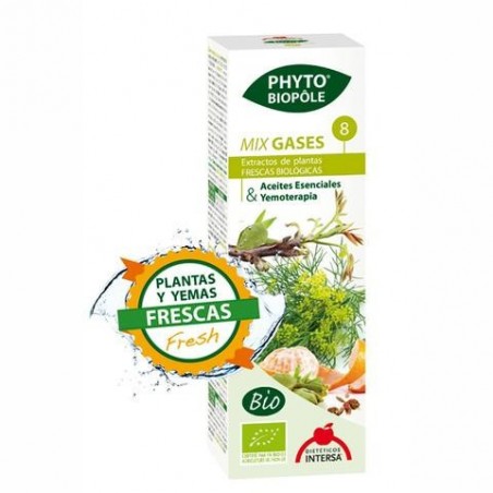 PHYTO-BIOPOLE MIX GASES 8 · DIETÉTICOS INTERSA · 50 ML