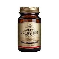 ACETYL L-CARNITINA 250 MG - 30 VEGICAPS -SOLGAR