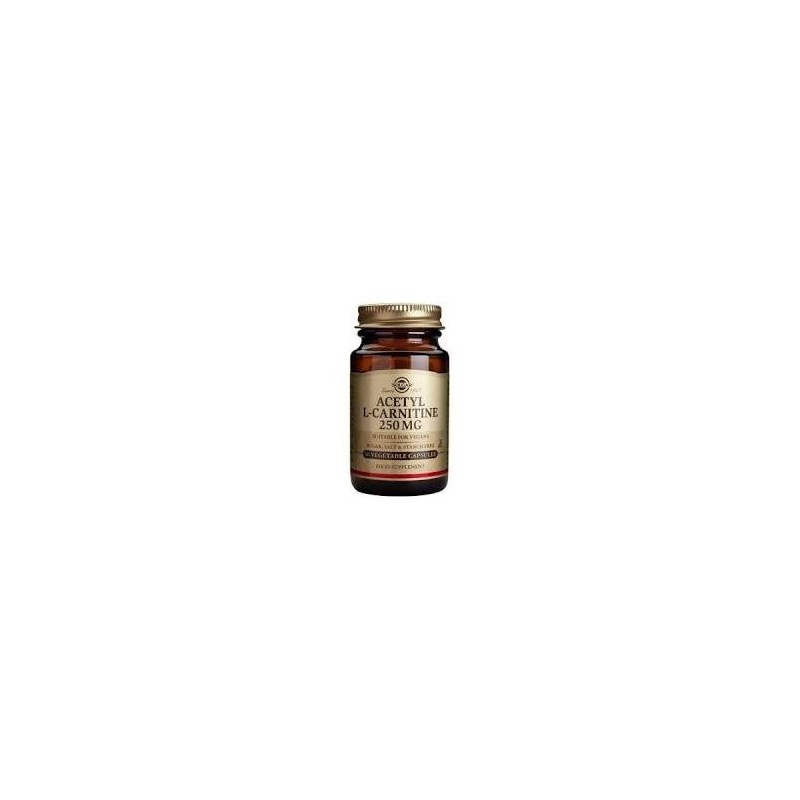 ACETYL L-CARNITINA 250 MG · 30 VEGICAPS · SOLGAR