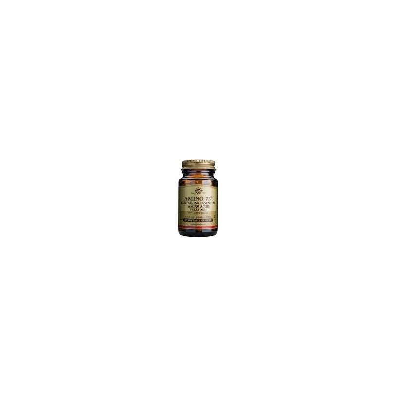 AMINO 75 · 30 VEGICAPS · SOLGAR