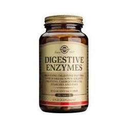 ENZIMAS DIGESTIVAS 100 COMPRIMIDOS -SOLGAR