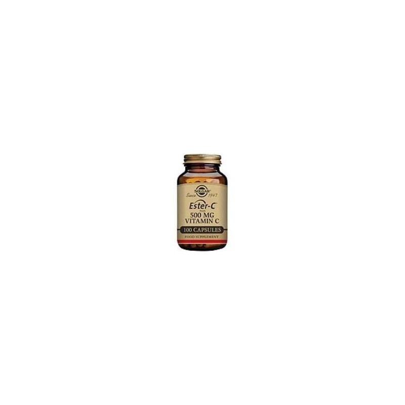 ESTER C PLUS 500MG - 100 VEGICAPS -SOLGAR