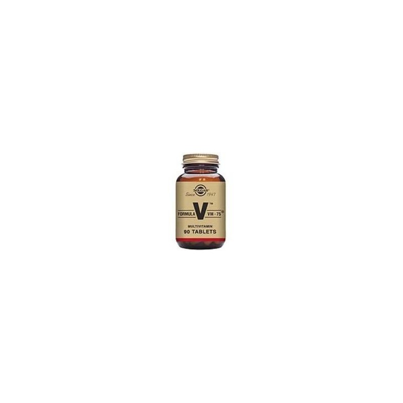 FORMULA VM 75 · 90 COMPRIMIDOS · SOLGAR
