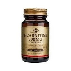 L-CARNITINA 500 MG · 30 COMPRIMIDOS · SOLGAR