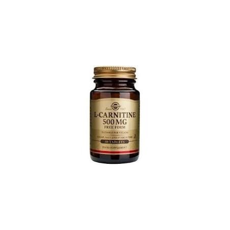 L-CARNITINA 500 MG · 30 COMPRIMIDOS · SOLGAR